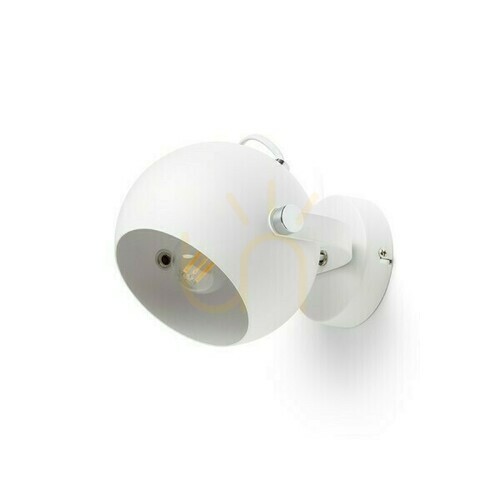 Kontrollera Agneta Vit 230 V E27 40 W Utanpåliggande lampa.
