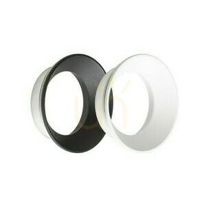 Dario ytmonterad lampa dekorativ ring svart small 1