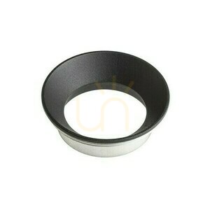 Dario ytmonterad lampa dekorativ ring svart small 0