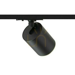 Rendl DARIO R13871 spotlight för enfasskena, svart / borstad mässing, GU10 small 3