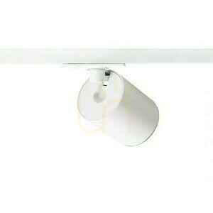 Rendl DARIO R13870 spotlight för 1-fasskena, vit / borstad mässing, GU10 small 2