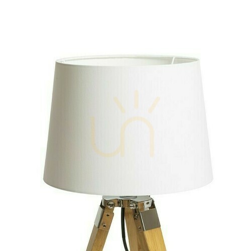 Kontrollera Lampskärm, Lampskärm Ambitus 30/21 Bord Polycotton Vit Max. 28 W
