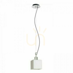 Dados New Opalglas/Krom Hänglampa 230 V E27 28 W. small 0