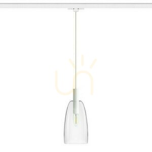Bellini taklampa för 3 faser. Rails Vit Transparent Glas 230 V E14 15 W. small 0