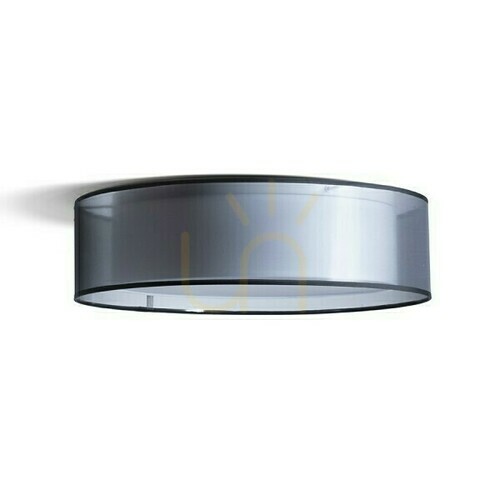 Kontrollera Plafond Otis 60 Tak Transparent Svart/Vit 230 V E27 4x28 W.