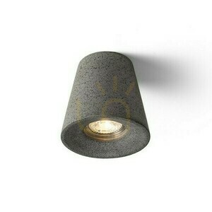 Downlight Volca Tak Betong/Dekor Mörk Granit 230 V Led Gu10 5 W. small 4
