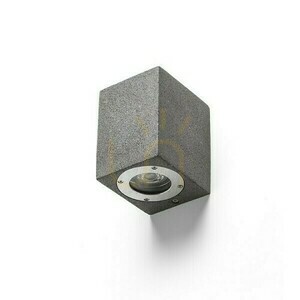 Utomhus vägglampa Kane I vägg Betong/Dekor Mörk Granit 230 V Led Gu10 5 W Ip65 small 1