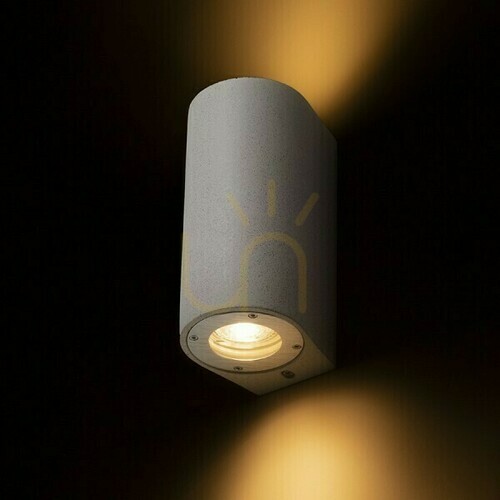 Kontrollera Vägglampa utomhus Rendl Granita II betong IP65 GU10 R13792