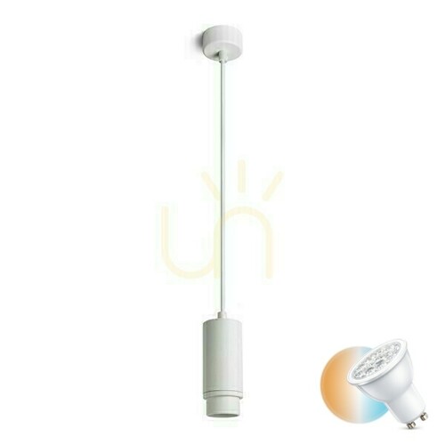 Kontrollera Optimus taklampa vit 230 V Led Gu10 9 W 10 50°.