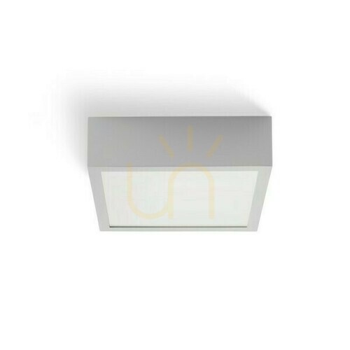 Kontrollera Rendl STRUCTURAL LED 20x20 utanpåliggande taklampa i vitt, LED 12 W, 3000 K, R13707