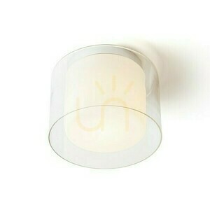 Rendl VENICE 23 R13684 taklampa för badrum, glas och krom, E27 11 W, IP44 small 1