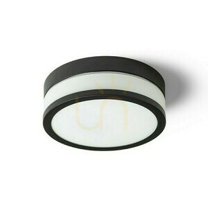 Cira Led 23 Taklampa för badrum Opalglas/Svart 230 V 12 W Ip44 3000 K small 1