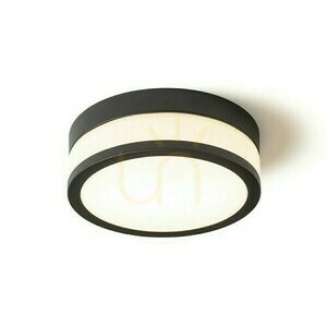 Cira Led 23 Taklampa för badrum Opalglas/Svart 230 V 12 W Ip44 3000 K small 0