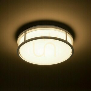 Badrumslampa Grande Led 25 Tak Opal Glas/Krom 230 V 12 W Ip44 3000 K small 2