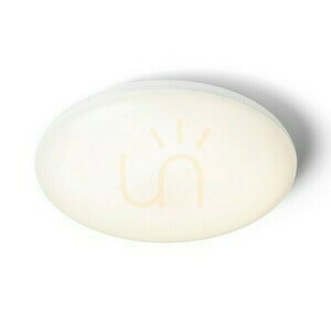 Sassari Taklampa för badrum Vit Polykarbonat/Plast 230 V Led 24 W Ip65 3000 K small 1
