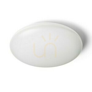 Sassari Taklampa för badrum Vit Polykarbonat/Plast 230 V Led 24 W Ip65 3000 K small 0