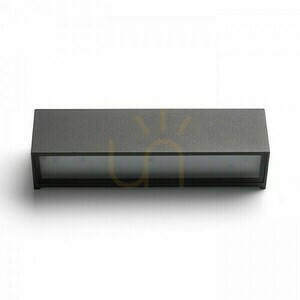 Utomhus vägglampa Camargue Antracit Satin Glas 230 V Led 6 W Ip65 3000 K small 2