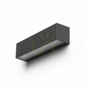 Utomhus vägglampa Camargue Antracit Satin Glas 230 V Led 6 W Ip65 3000 K small 0