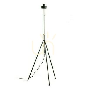 Rendl LUTON golvstativ för lampskärmar svart/mässing E27 15 W R13640 small 0