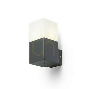 Utomhus vägglampa Clyde vägglampa Antracit 230 V E27 28 W Ip44 small 2