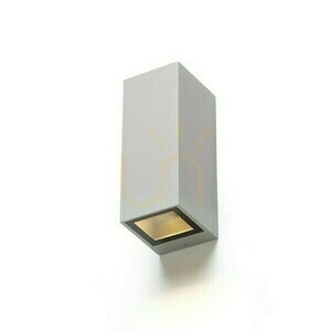 Utomhus vägglampa Desmond Ii vägglampa Silver Grey 230 V Gu10 2x35 W Ip44 small 1