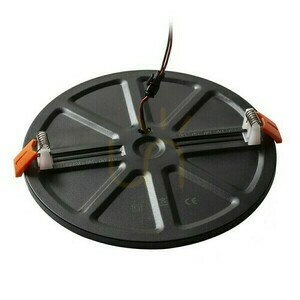 Infälld armatur Bjork R 20 Black 230 V Led 18 W 3000 K small 2