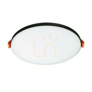 Infälld armatur Bjork R 20 Black 230 V Led 18 W 3000 K small 4