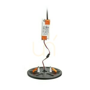 Infälld armatur Bjork R 16 Black 230 V Led 12 W 3000 K small 2