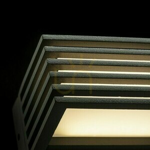 Vägglampa Claire 14 vägglampa Antracit Mjölk Akryl 230 V Led 6 W Ip54 3000 K small 3