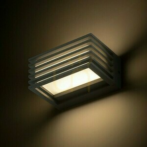 Vägglampa Claire 14 vägglampa Antracit Mjölk Akryl 230 V Led 6 W Ip54 3000 K small 4