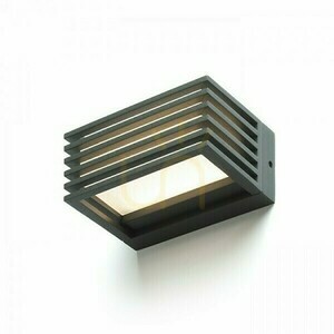 Vägglampa Claire 14 vägglampa Antracit Mjölk Akryl 230 V Led 6 W Ip54 3000 K small 0