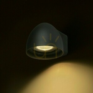Utomhus vägglampa Bourdon vägglampa Antracit 230 V Gu10 35 W Ip54 small 2