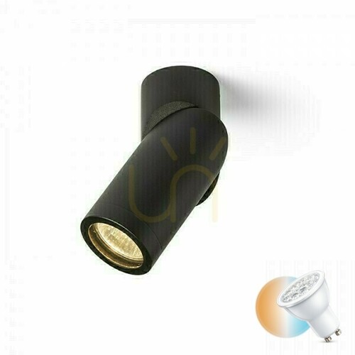 Kontrollera Snazzy Spotlight Svart 230 V Gu10 35 Watt.