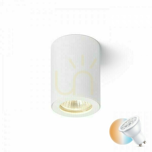 Kontrollera Badrumslampa Lola 88 Tak Vit 230 V Gu10 15 W Ip54