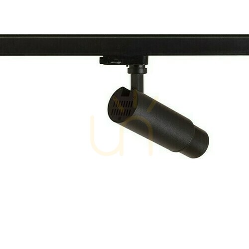 Kontrollera Zuma Dimm Spotlight för 3-fas skena svart 230 V Led 20 W 10 50° 3000 K