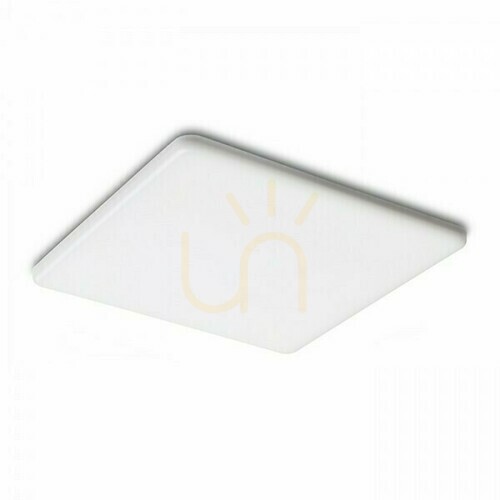 Kontrollera Infälld armatur Beli Sq 21 Milk Acrylic 230 V Led 24 W Ip65 3000 K