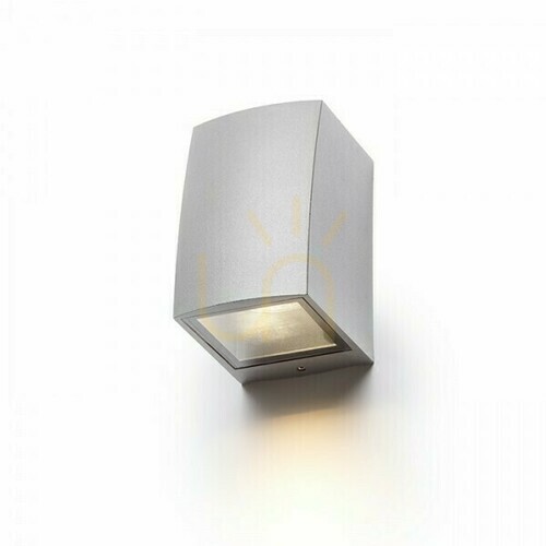 Kontrollera Selma vägglampa för utomhusbruk Silvergrå 230 V Gu10 35 W Ip54
