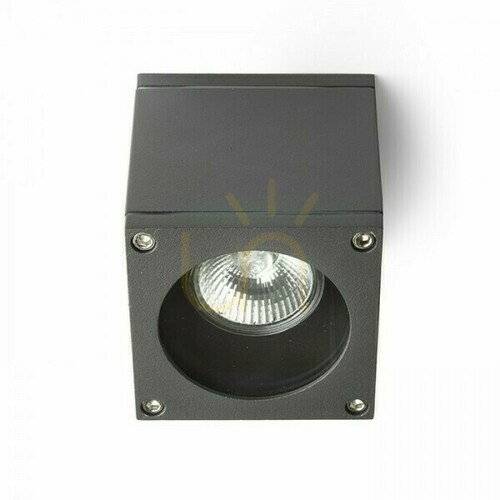 Kontrollera Plafonds Utomhus Rodge Tak Antracit 230 V Gu10 35 W Ip54