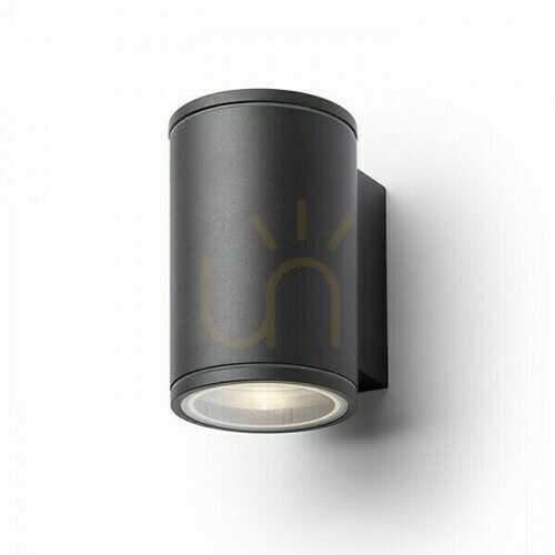 Kontrollera Utomhus vägglampa Lizzi I vägglampa Antracit 230 V Gu10 35 W Ip54