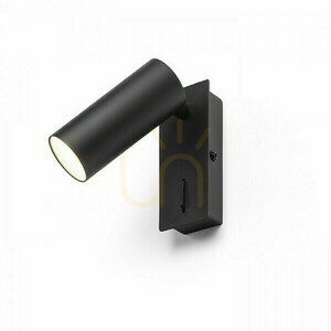 Vägglampa Tapio I Sq Svart 230 V Led 4,5 W 3000 K small 1