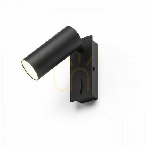 Kontrollera Vägglampa Tapio I Sq Svart 230 V Led 4,5 W 3000 K