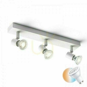 Vägglampa Trica Iii vägglampa Vit 230 V Gu10 3x25 W. small 0