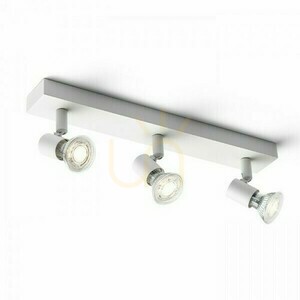 Vägglampa Trica Iii vägglampa Vit 230 V Gu10 3x25 W. small 4