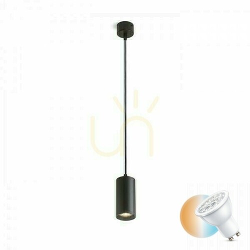 Kontrollera Belenos Pendellampa Svart 230 V Led Gu10 9 W.