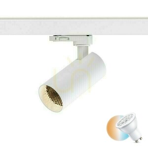 Forza Spotlight för 3-fas skena vit 230 V Led Gu10 10 W. small 0