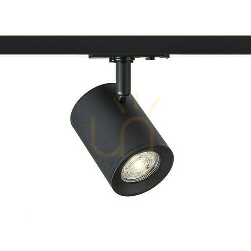 Kontrollera Cadenza Spotlight För 1 Fas Buss Svart 230 V Led Gu10 10 W.
