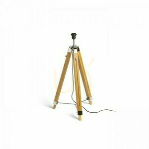 Alvis Lampskärm Tillbehör Golvstativ Bambu/Krom 230 V E27 28 Watt. small 2