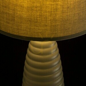 Laura Beige Grå Bordslampa 230 V E27 28 W. small 3