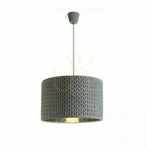 Aino 40 grå krom taklampa 230 V E27 28 W. small 4