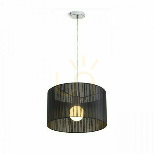 Kontrollera Glamour 35/20 taklampa svart 230 V E27 28 W.